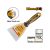 INGCO Spatulă 80 mm inox cu mâner moale