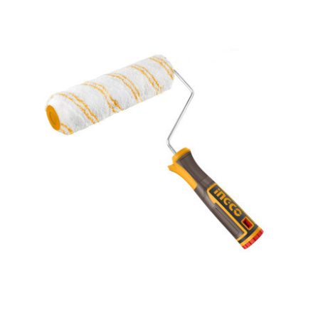 INGCO Rola microfibră pentru vopsit cu mâner 230 x 18 x 8 mm, mânere moi