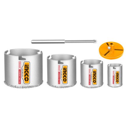 INGCO Set tăietor circular cu diamant, 6 piese, 33-83 mm