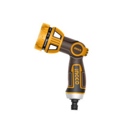 INGCO Pistol de irigare cu 9 funcții cu insert metalic