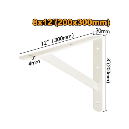 INGCO Consolă de raft 200 x 300 mm întărită