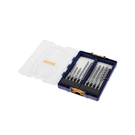 IRWIN Set de burghie pentru rocă 10 piese cu două tăișuri SDS-Plus (5-12 mm)