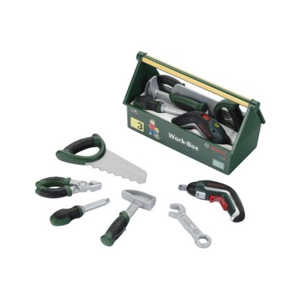 BOSCH Cutie de jucării cu scule 7 piese