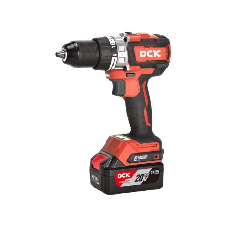 DCK Mașină de găurit cu percuție pe baterie 160 Nm 20V (2 x 5,0 Ah baterie + încărcător)