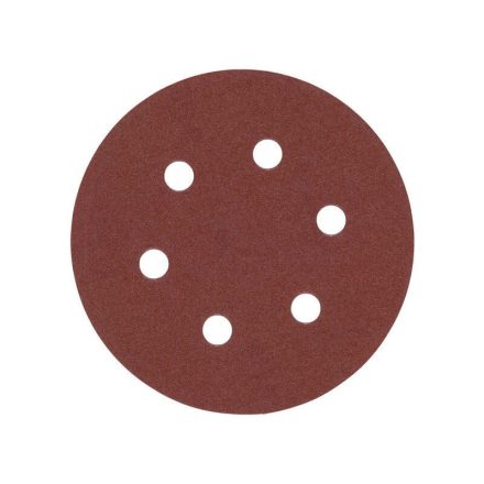 GERMAFLEX Disc abraziv cu prindere velcro 150 mm / P100 cu 6 găuri