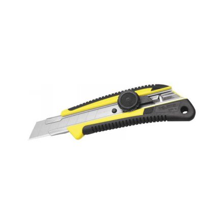 TAJIMA GRI Cuțit cu lamă retractabilă 18 mm cu șurub, mâner de cauciuc