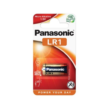 Baterie alcalină durabilă PANASONIC LR1 1,5 V