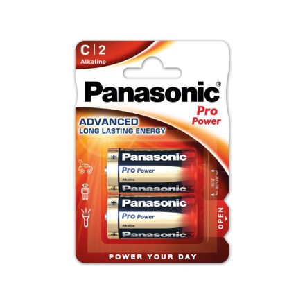PANASONIC C/baby baterie alcalină super durabilă 1,5 V (2 buc)