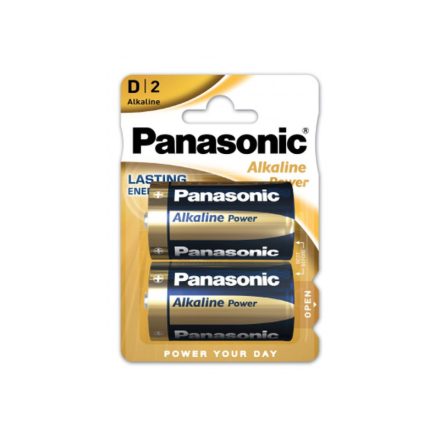 PANASONIC D/goliath baterie alcalină durabilă 1,5 V (2 buc)