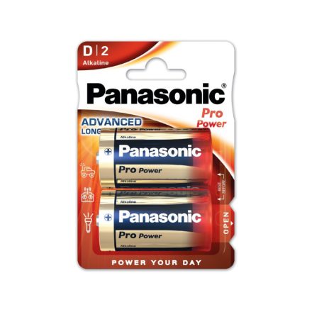 PANASONIC D/goliath baterie alcalină super durabilă 1,5 V (2 buc)