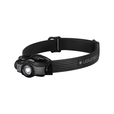 LEDLENSER Lanternă frontală LED reîncărcabilă MH5 outdoor 400 lm / 180 m 1x14500 Li-ion, negru/gri