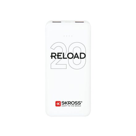 SKROSS Powerbank 20000 mAh cu cablu USB cu doua iesiri