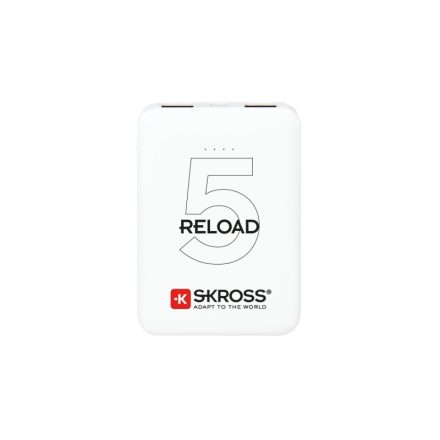 SKROSS Powerbank 5000 mAh cu cablu USB cu doua iesiri