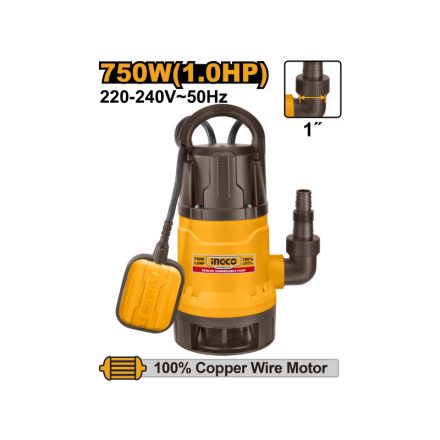 INGCO Pompă submersibilă 750 W