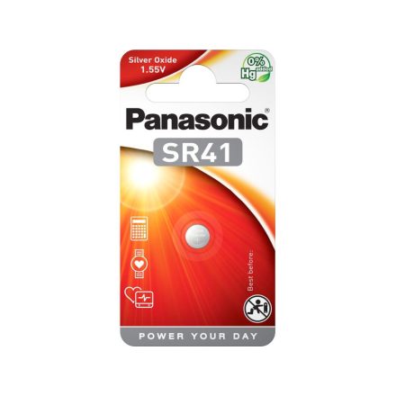 PANASONIC SR41 celulă monedă din oxid de argint 1,55 V
