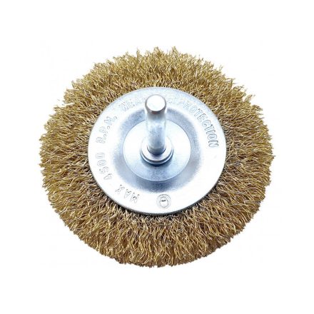 GERMAFLEX Perie circulară cu tijă 75 mm oțel