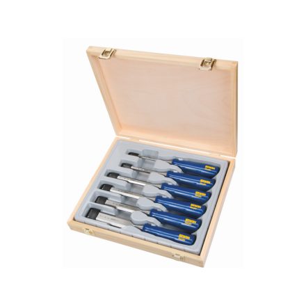 Set dălți pentru lemn IRWIN Marples cu mâner din plastic din 6 piese (6-10-13-19-25-32 mm)