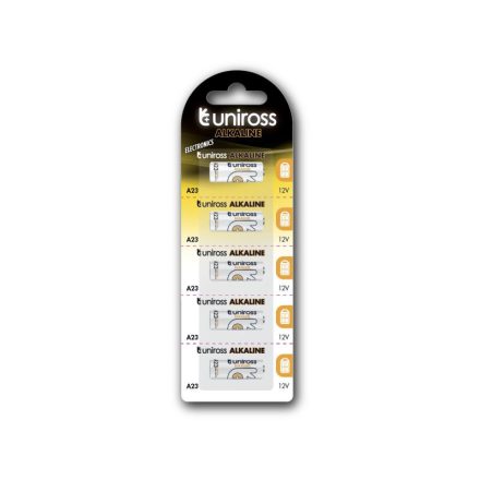 baterie alcalina UNIROSS A23/23A 12 V (5 buc)