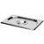 Capac insert YATO GASTRO Inox GN 1/9