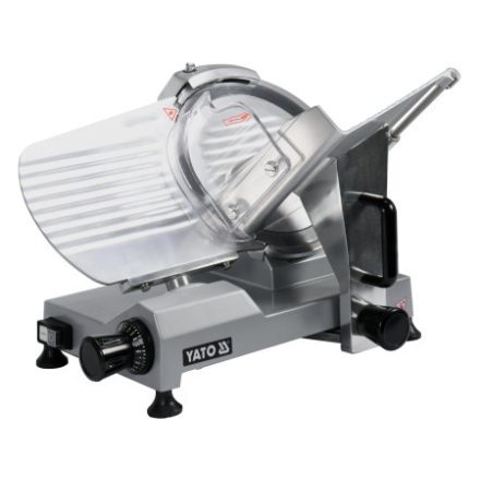 YATO GASTRO Mașină de tăiat carne 150 W 250 mm alu