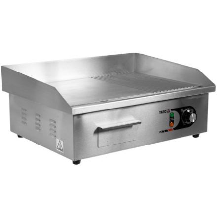 YATO GASTRO Gratar 550 mm 3000 W tava de copt plat si cu nervuri