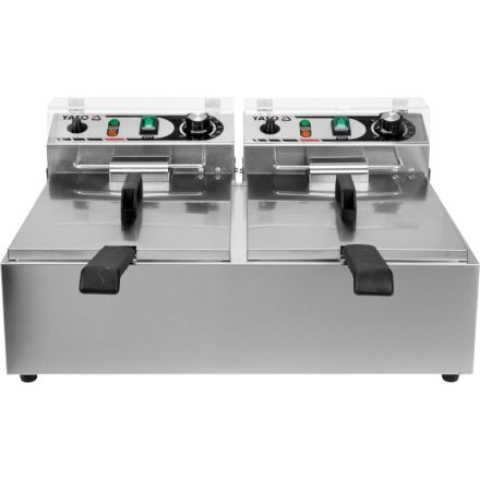 YATO GASTRO Friteuza de masa 2 x 6 litri 2 x 3000 W