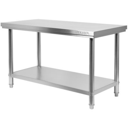 Masa de lucru YATO GASTRO Inox cu polita de jos