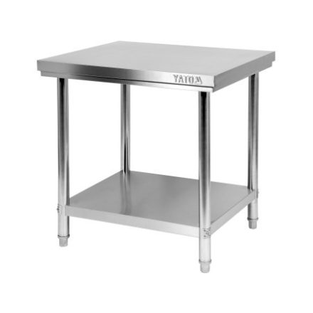 Masa de lucru YATO GASTRO Inox cu polita de jos