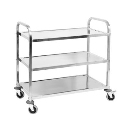 YATO GASTRO Carucior de mancare cu 3 rafturi