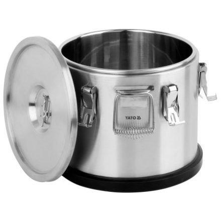 YATO GASTRO Cadă de livrare alimente cu perete dublu 15 litri inox