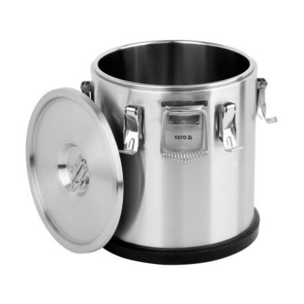 YATO GASTRO Cadă de livrare alimente cu perete dublu 20 litri inox