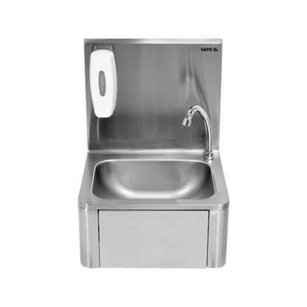 YATO GASTRO Lavoar de perete cu comutator pe genunchi inox
