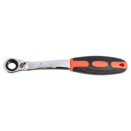 YATO Cheie inelară cu clichet 8 mm / 140 mm CrV