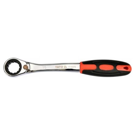 YATO Cheie combinată cu clichet 16 mm / 195 mm CrV