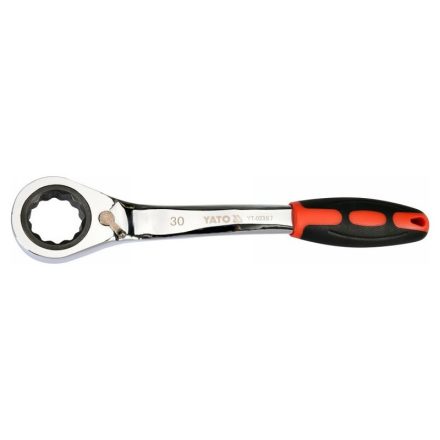 Cheie combinată cu clichet YATO 30 mm / 290 mm CrV