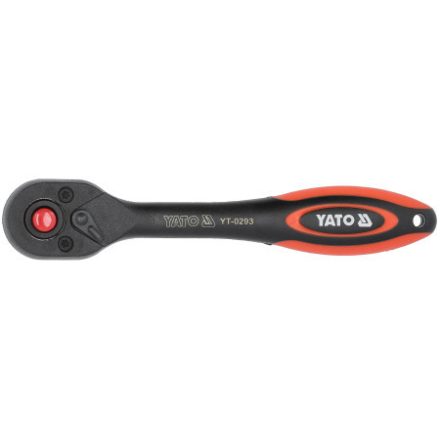 Coadă de antrenare cu clichet YATO 1/4" 144mm 72T Coadă îndoită CrV