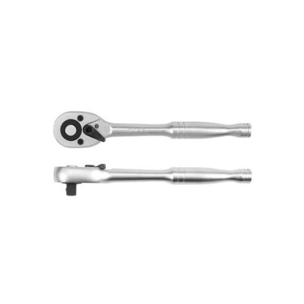 Coadă de antrenare cu clichet YATO 1/2" 250 mm 72T tijă dreaptă CrV