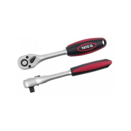 Arborele de antrenare cu clichet YATO 3/8" 197 mm 72T arbore drept CrV