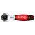 Arborele de antrenare cu clichet YATO 1/4" 72T 115 mm cap rotativ CrV