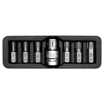 YATO Set de biți Torx 7 piese (1/2" T25-T50)