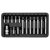 YATO Set de biți Torx de 15 bucăți 1/2": T20-T55