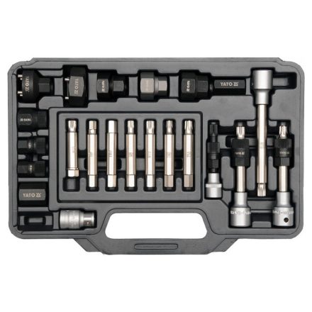 Kit reparatie generator YATO 22 piese 1/2" CrV