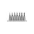Set de prize YATO 7 piese gaura 5 dinti Torx 1/4" T10-T40 CrV