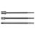 YATO Set de adaptoare pentru chei tubulare 3 părți 1/4" Hex -> 1/4", 3/8", 1/2" pătrat CrV