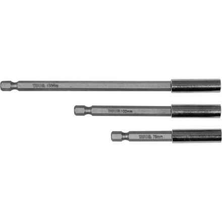 YATO Set suport bit 3 piese 1/4"