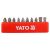 Set vârfuri YATO 10 bucăți 25 mm