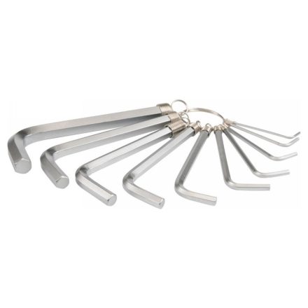 Set chei hexagonale YATO 10 piese 1,5-10 mm CrV