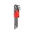 Set chei hexagonale YATO 9 piese 1,5-10 mm CrV