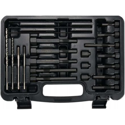 Kit de îndepărtare a bujiilor incandescente deteriorate YATO HSS din 22 de piese