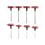 YATO Set chei Allen T cu cap sferic 8 piese 2,5-10 mm S2